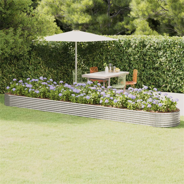 Dakota Fields Powder coated steel raised bed Wayfair.co.uk